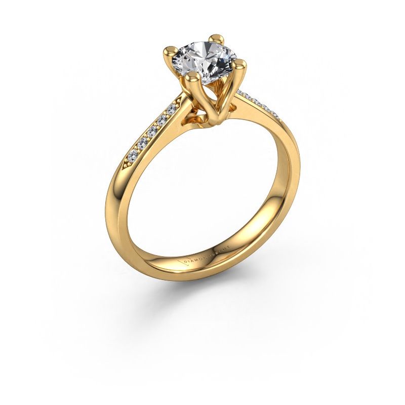 Promise ring Janna 2 585 gold diamond 0.70 crt