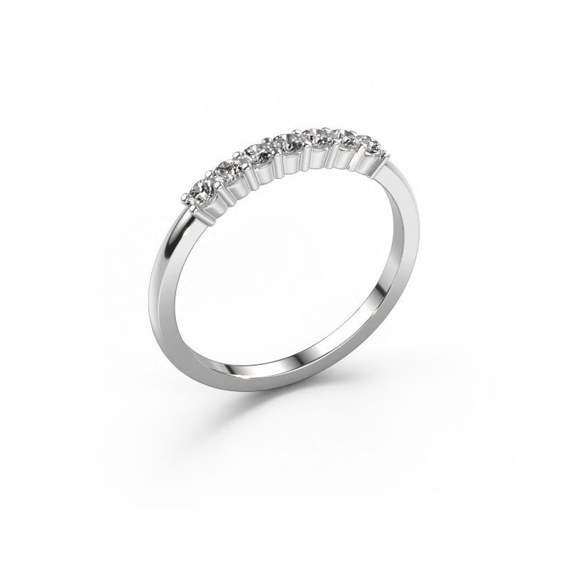 Ring Yasmin 7 585 white gold diamond 0.21 crt