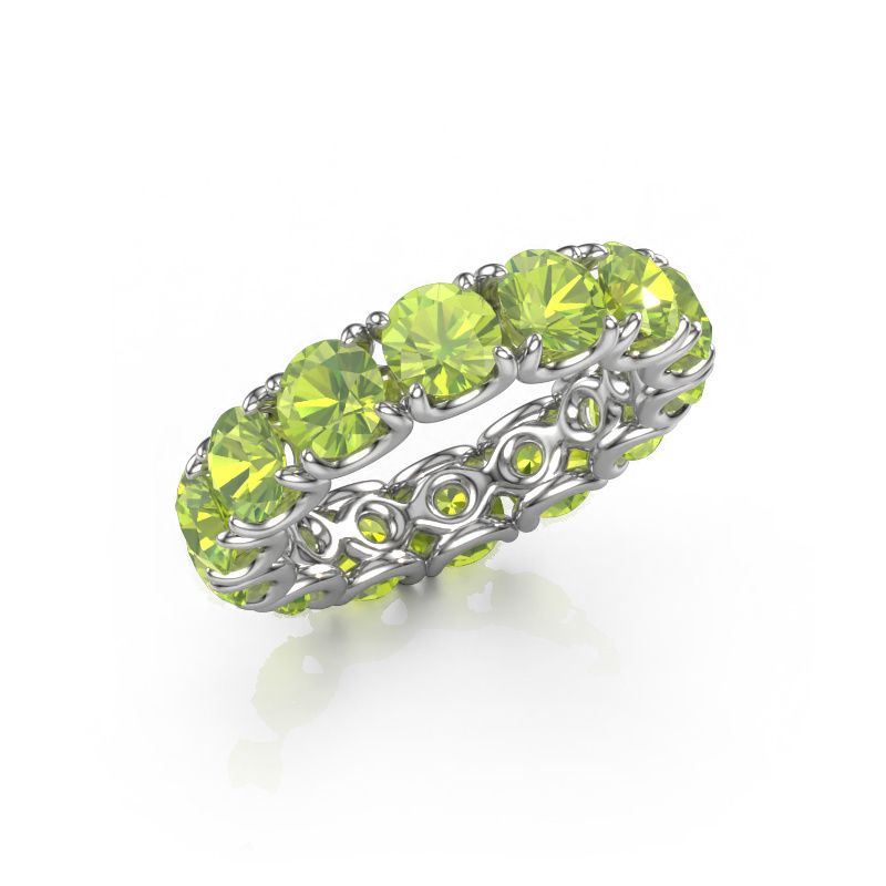 Ring Estee 4.7 585 Weißgold Peridot 4.7 mm