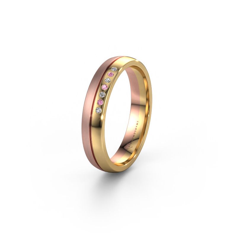 Alliance WH0216L24APM 585 or jaune saphir rose ±4x1.7 mm