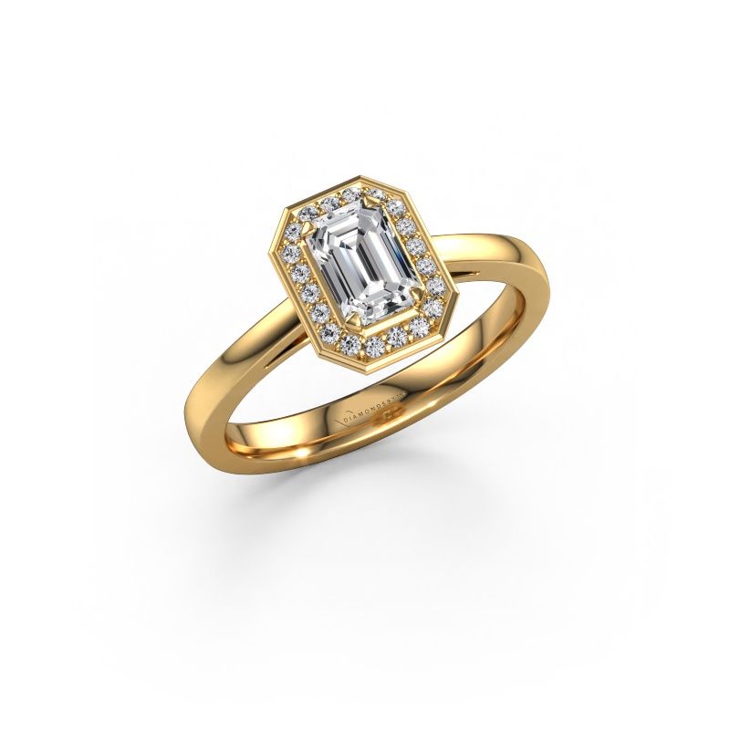 Engagement ring Dodie 1 eme 585 gold lab grown diamond 0.800 crt