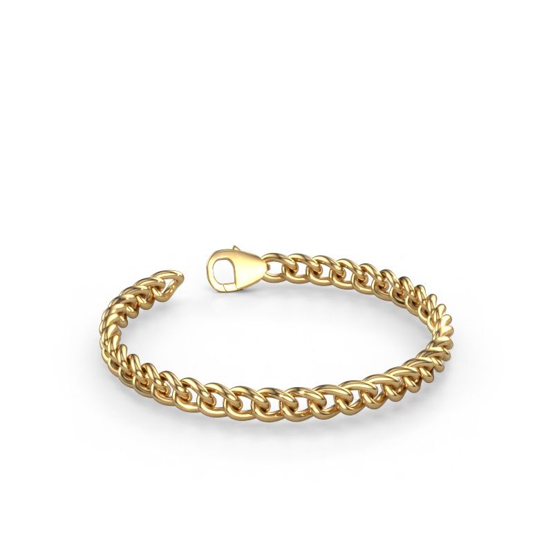 Cuban bracelet ±0.24 in 585 gold
