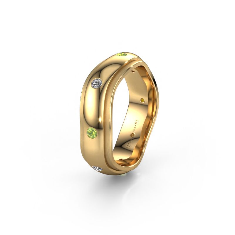 Ehering WH2051L26DP 585 Gold Peridot ±6x2.4 mm
