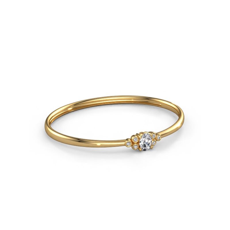 Armring Lucy 585 gull lab-diamant 1.22 crt