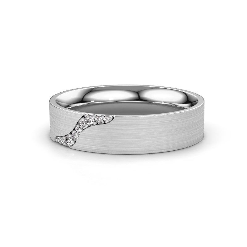 Image of Wedding ring WH2100L46BM<br/>950 platinum ±6x2 mm<br/>Lab-grown diamond