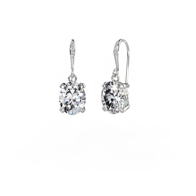 Orecchini pendenti Laurie OVL 2 950 platino diamante 3.63 crt