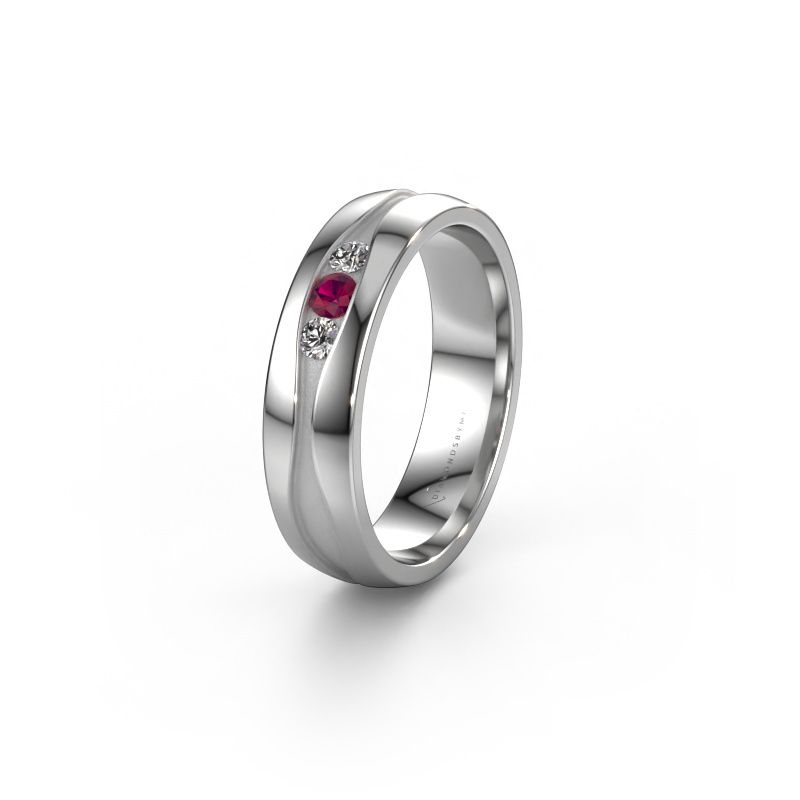 Alliance WH0172L25A 950 platine rhodolite ±5x1.7 mm