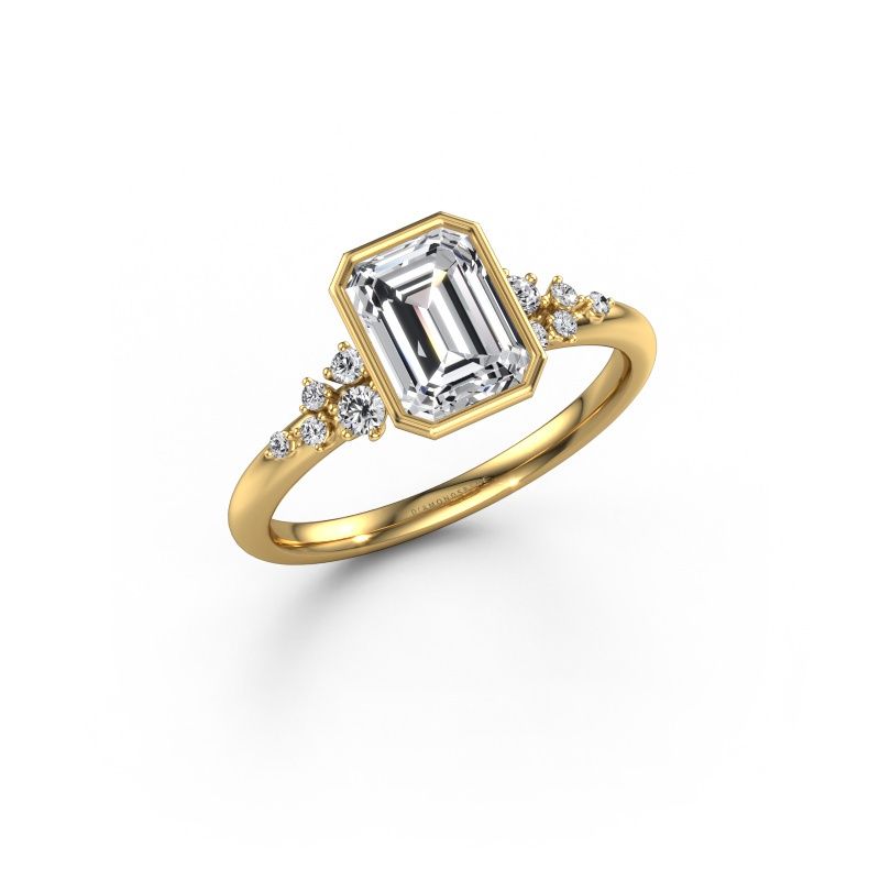 Engagement ring Aliyah EME 585 gold lab grown diamond 1.50 crt