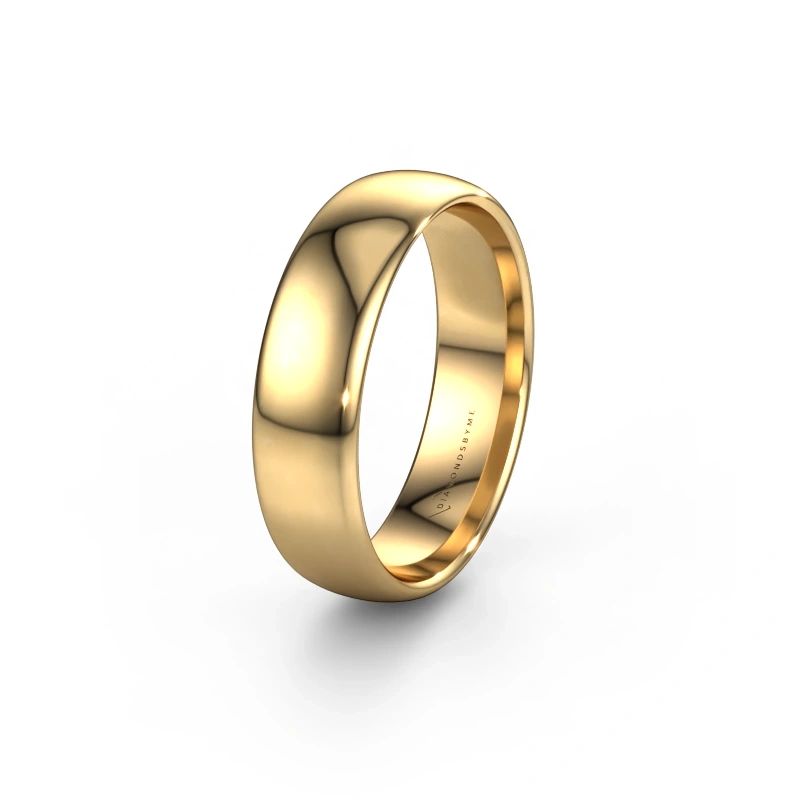 Wedding ring WH0100M36AP 585 gold ±6x1.7 mm