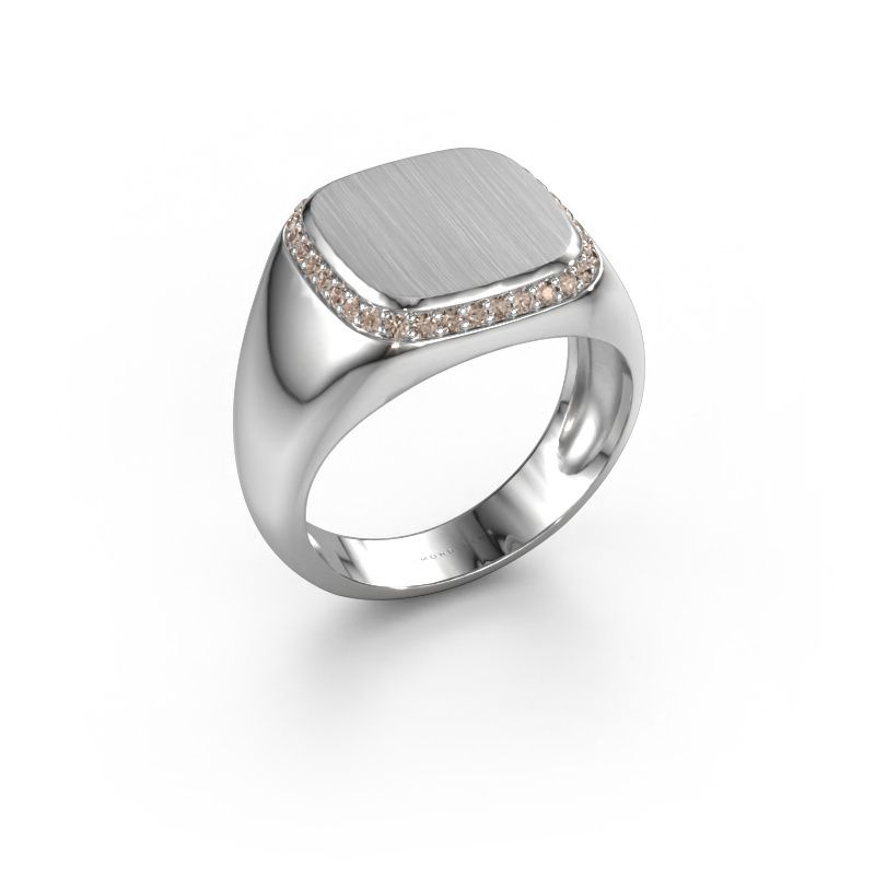 Herrenring Jesse 1 950 Platin Braun Diamant 0.255 crt