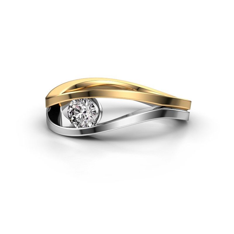 Bild von Ring Sigrid 1<br/>585 Weißgold<br/>Diamant 0.30 crt