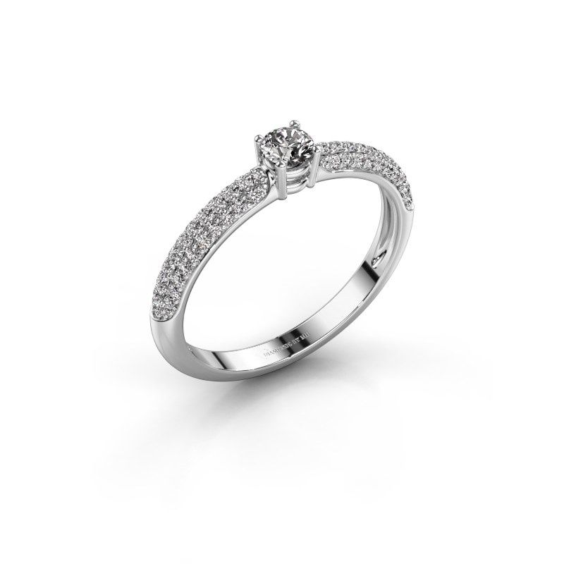 Image of Ring Marjan<br/>950 platinum<br/>Diamond 0.460 crt