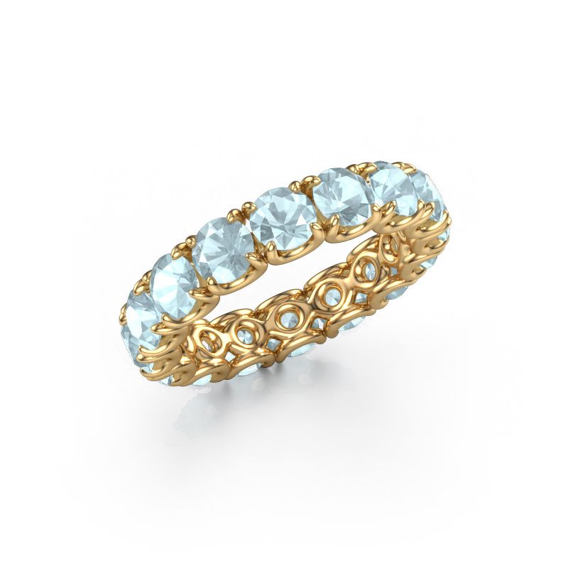 Ring Estee 4.2 585 gull akvamarin 4.2 mm
