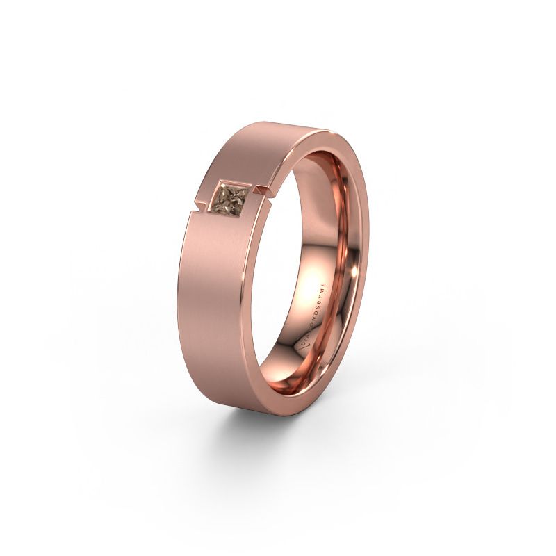 Ehering WH2040L 585 Roségold Braun Diamant ±5,5x2.2 mm