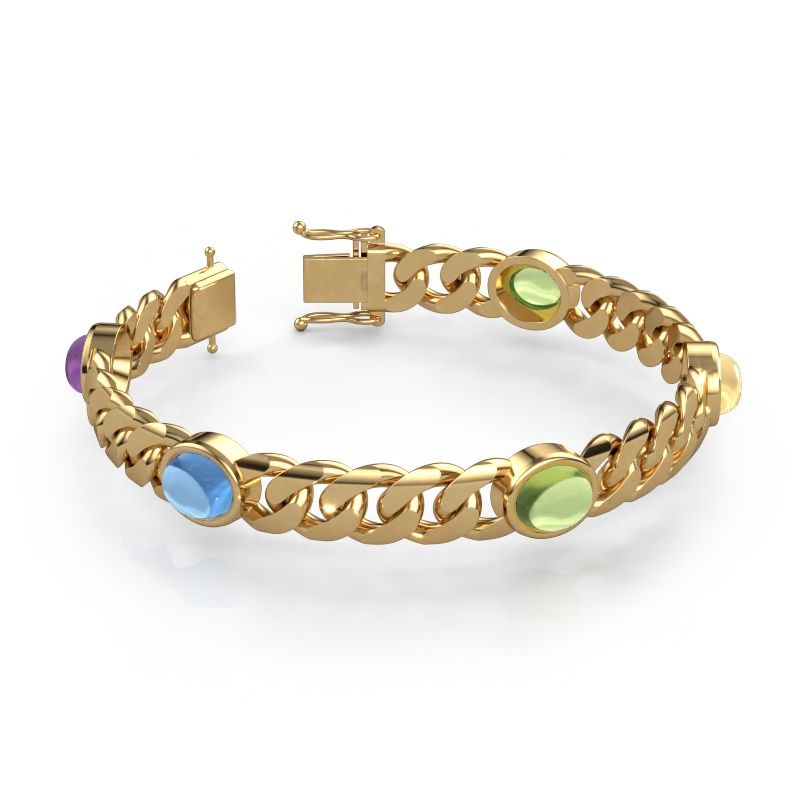 Glieder Gliederarmband Corinne 5 10mm 585 Gold