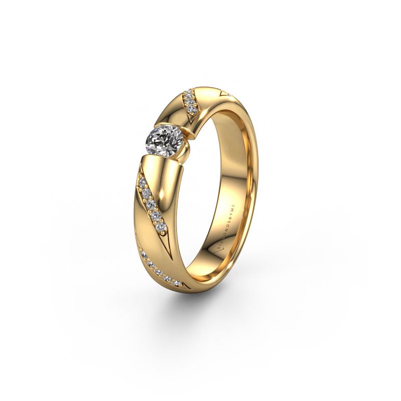 Alliance WH2102L34A 585 or jaune zircone ±5 x 1,7 mm