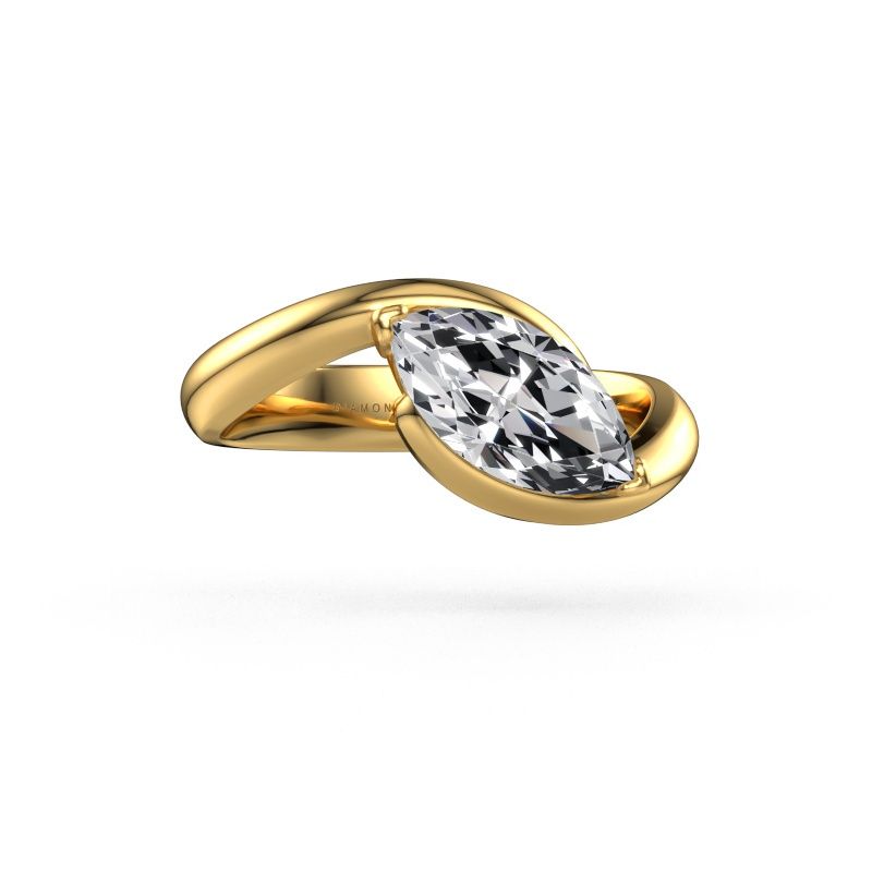Verlobungsring Aida MRQ 585 Gold Diamant 1.25 crt