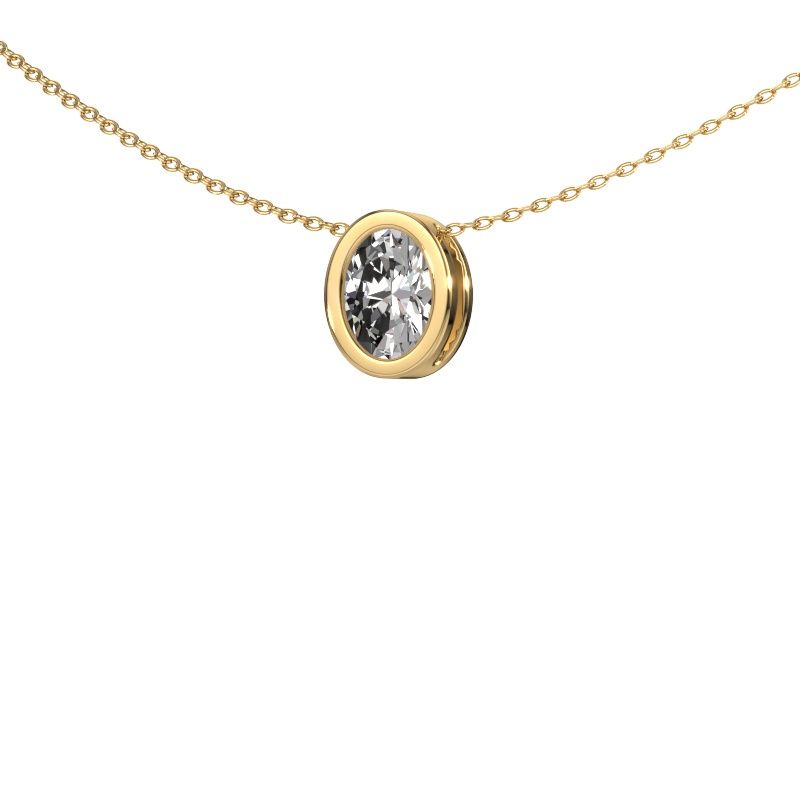 Anhänger Lavon OVL 585 Gold Lab-grown Diamant 0.80 crt