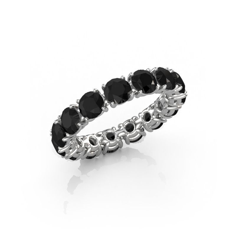 Ring Vivienne 4.2 585 Weißgold Schwarz Diamant 5.400 crt