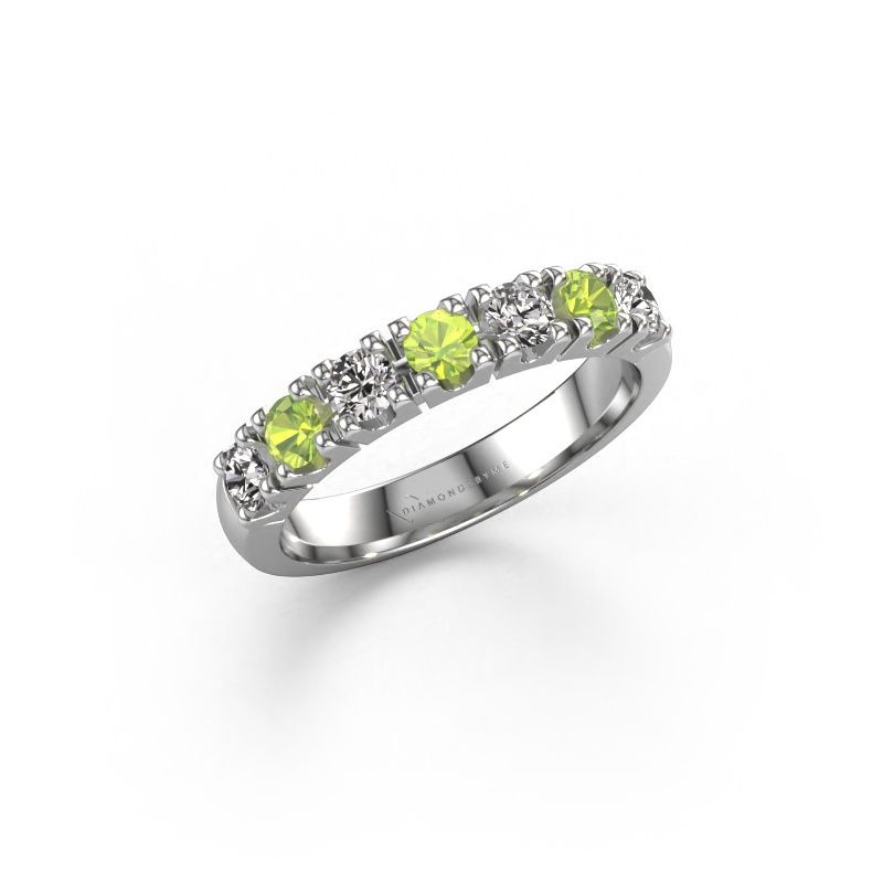 Ring Rianne 7 585 Weißgold Peridot 3 mm
