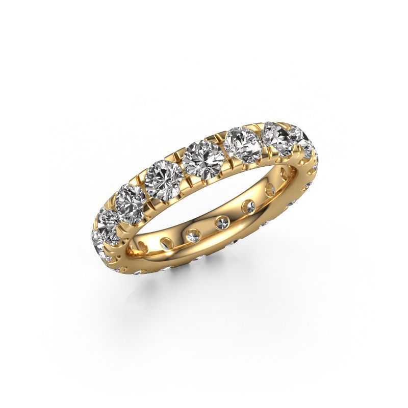 Bague superposable Jackie 3.7 585 or jaune diamant 3.40 crt
