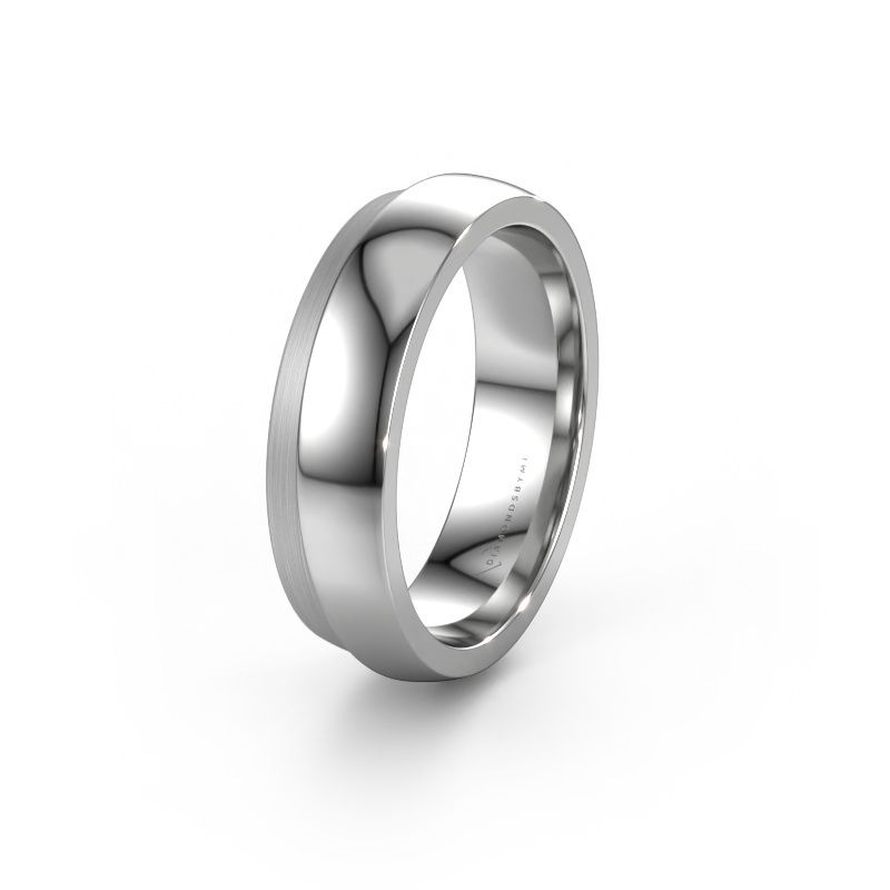 Wedding ring WH6004M26C 950 platinum ±0.24x0.09in