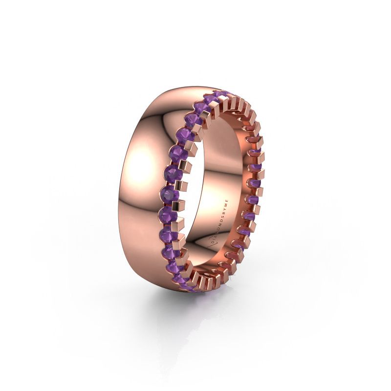 Ehering WH6120L27C 585 Roségold Amethyst ±7 x 2,2 mm