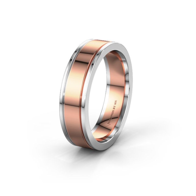 Image of Wedding ring WH0600M16BP<br/>585 rose gold ±6x2 mm