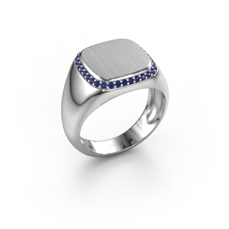 Men's ring Jesse 1 950 platinum sapphire 1.2 mm