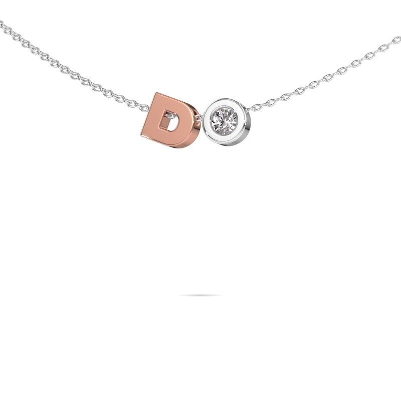 Buchstabenanhänger Initial 030 585 Roségold