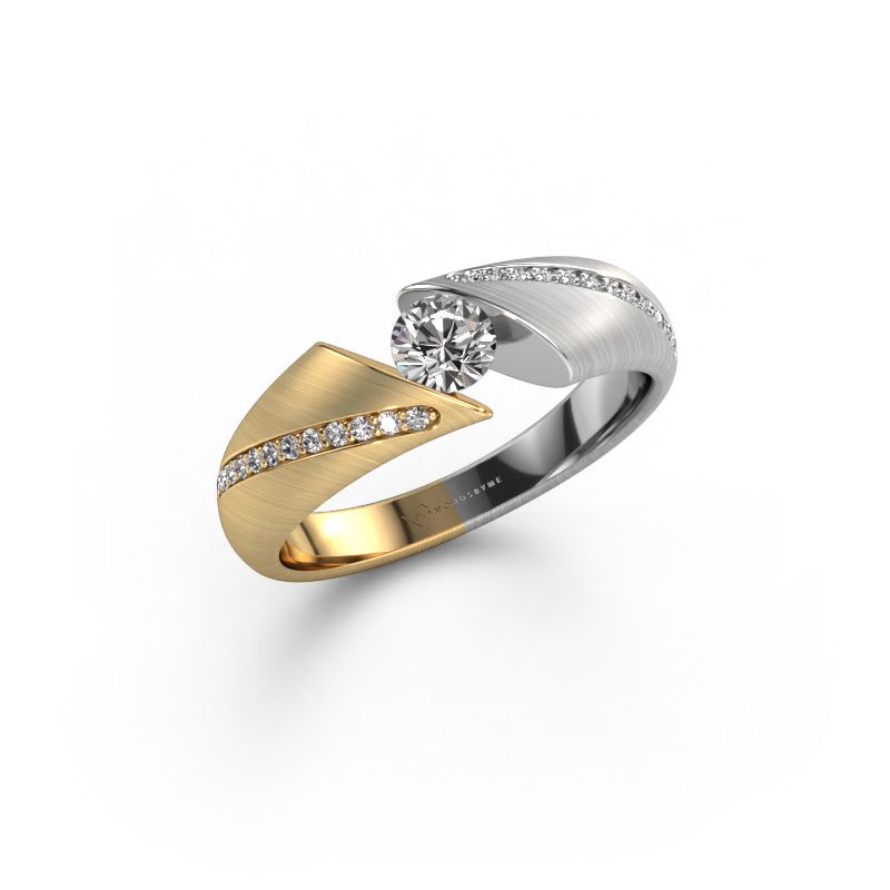 Verlobungsring Hojalien 2 585 Gold Diamant 0.42 crt