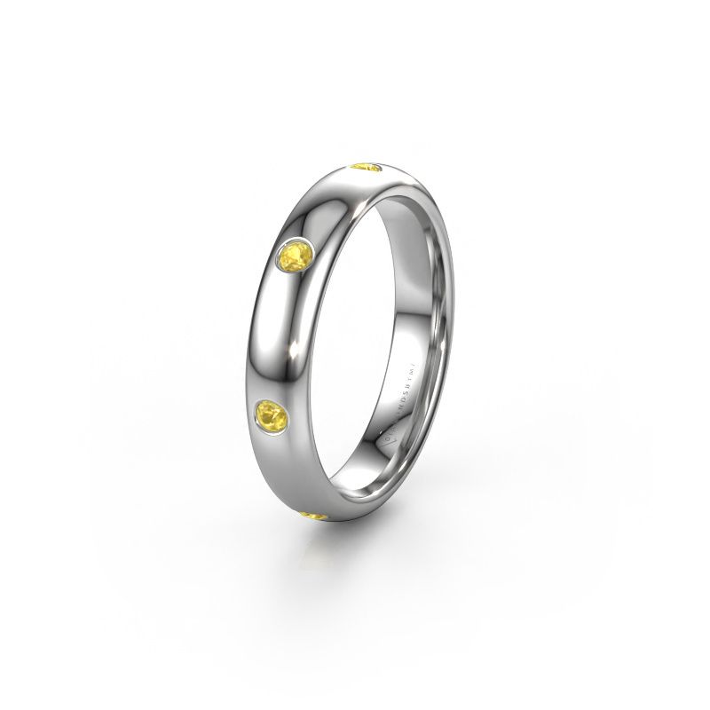 Alliance WH0105L34BP 950 platine saphir jaune ±4x2 mm