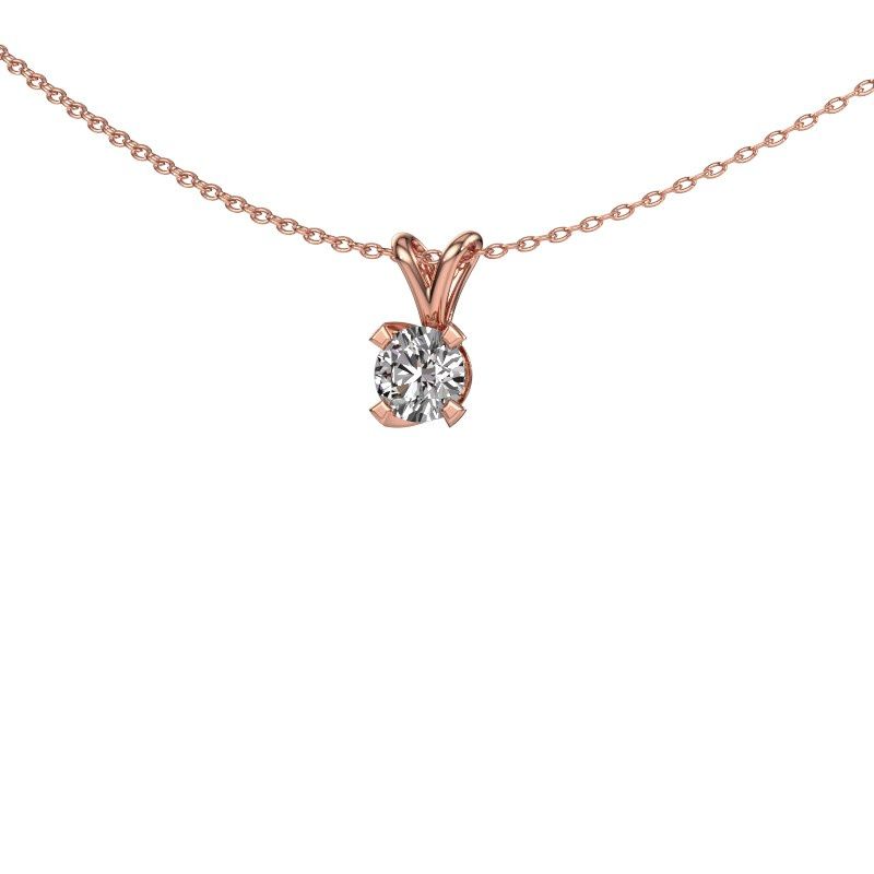 Anhänger Eva 585 Roségold Lab-grown Diamant 0.50 crt