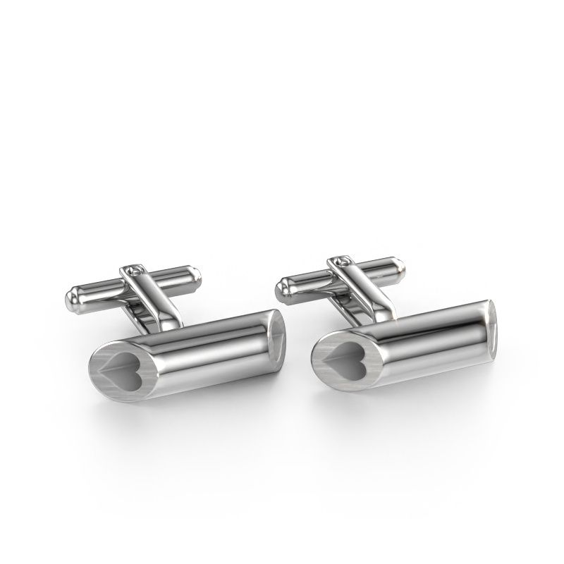 Boutons de manchettes Ruud A 585 or blanc
