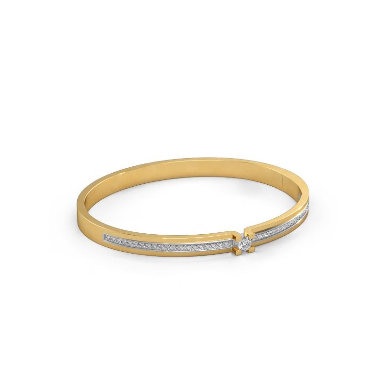 Bracelet Myrthe 585 gold lab grown diamond 0.742 crt