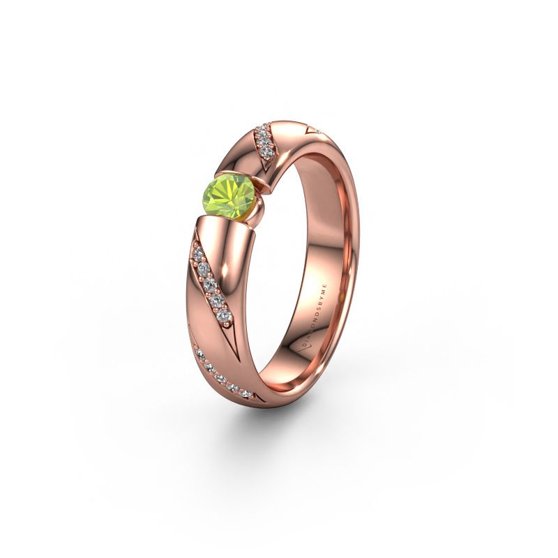 Ehering WH2102L34A 585 Roségold Peridot ±5x1.7 mm