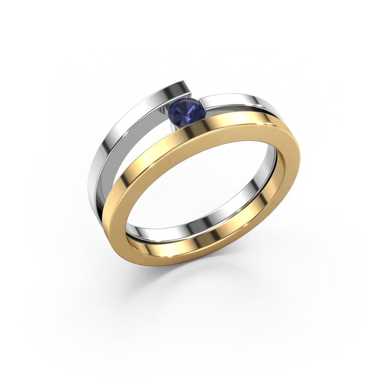 Ring Sandy 585 Gold Saphir 3.4 mm