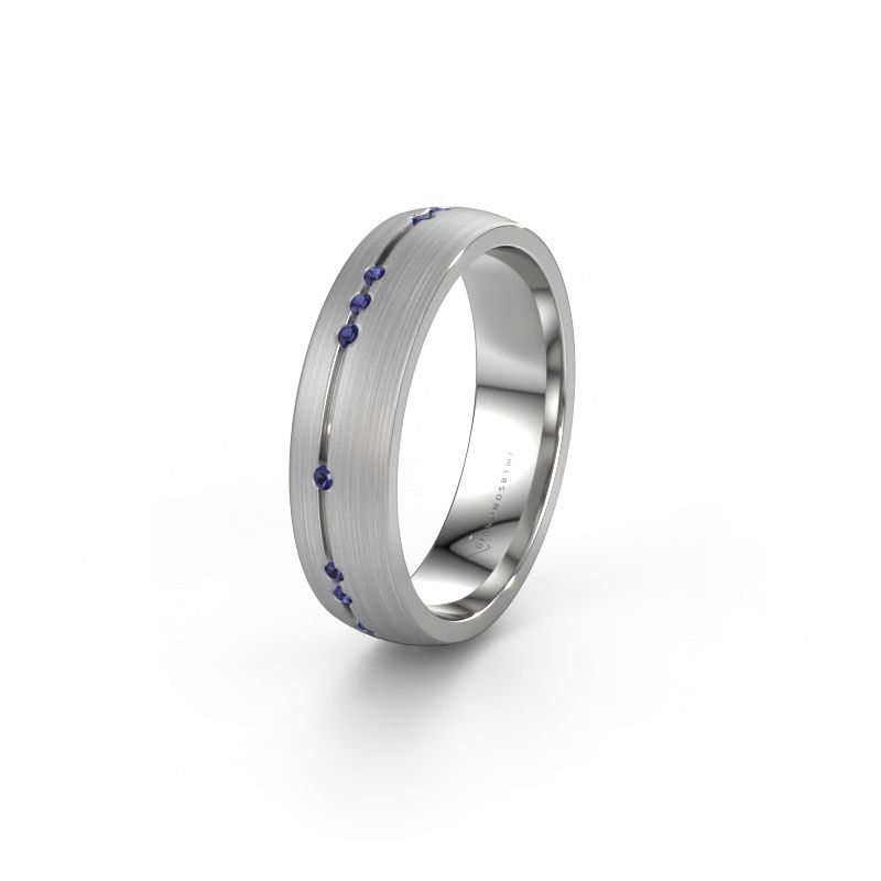 Ehering WH0166L25A 950 Platin Saphir ±5x1.7 mm