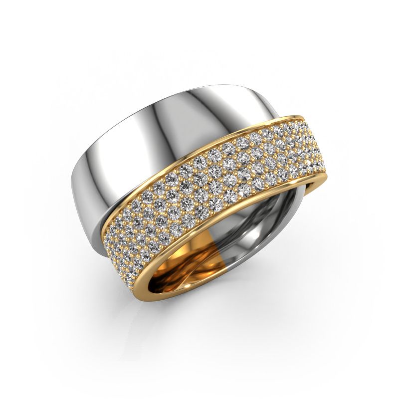 Ring Danna 585 white gold lab grown diamond 1.425 crt