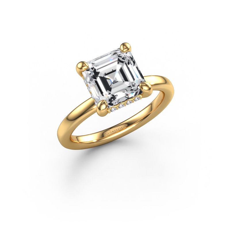 Engagement ring Simone ASC 2 585 gold diamond 3.00 crt