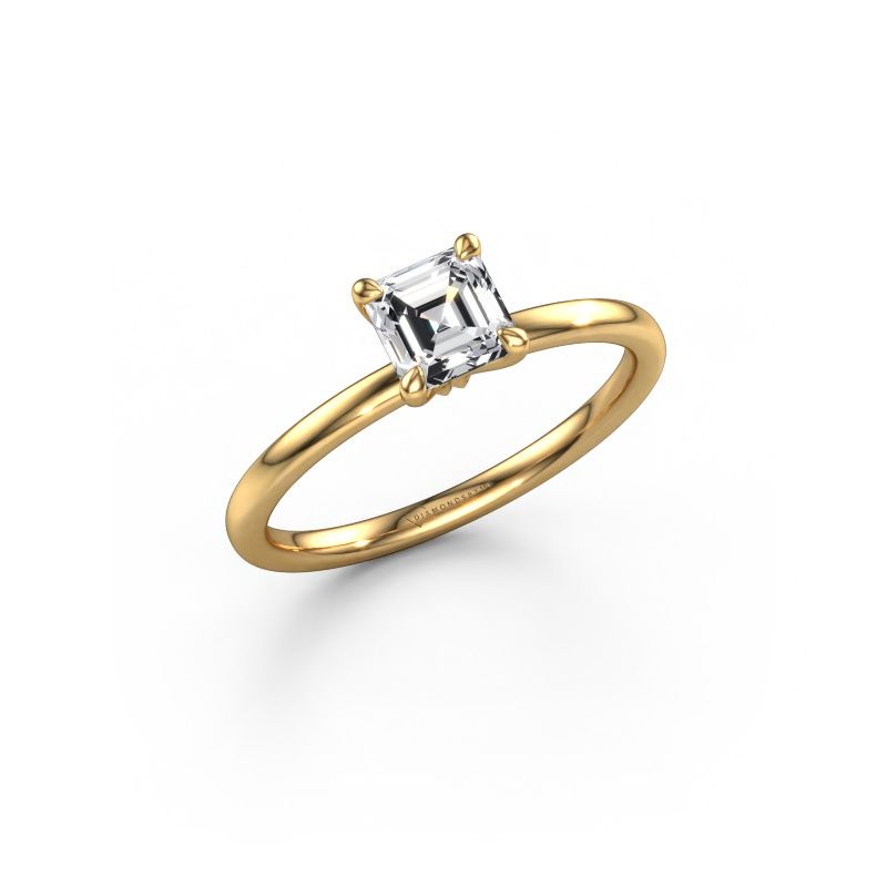 Verlobungsring Crystal ASSC 1 585 Gold Lab-grown Diamant 0.75 crt