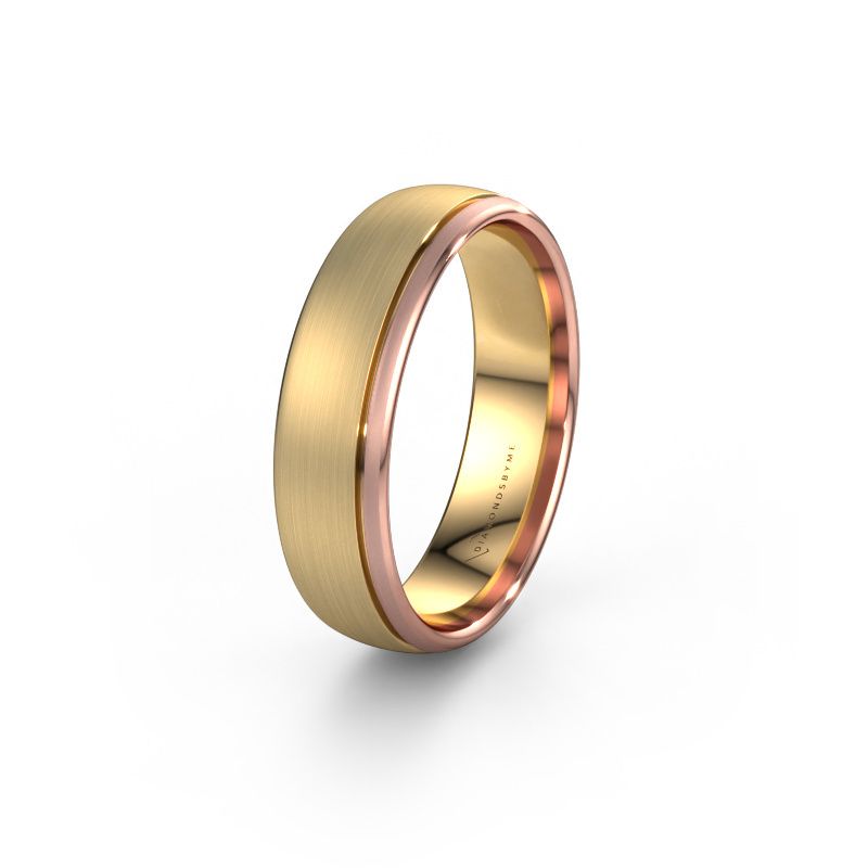 Wedding ring WH0500M36AM 585 gold ±6x1.7 mm