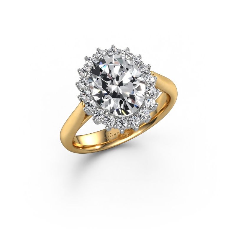 Engagement ring Margien 1 585 gold lab grown diamond 2.70 crt
