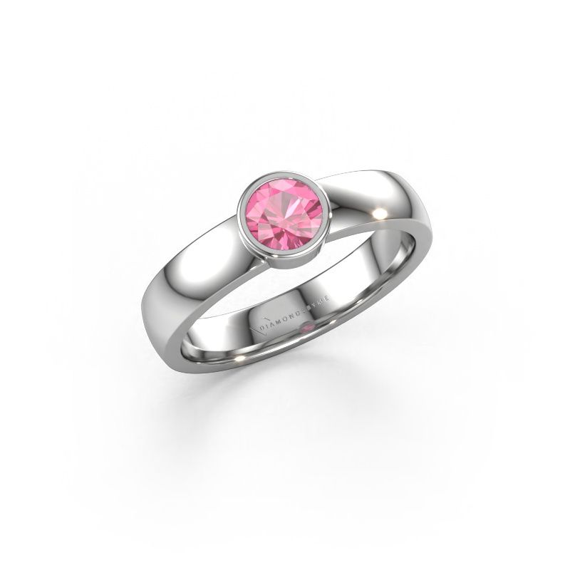 Ring Ise 1 950 Platin Pink Saphir 4.7 mm