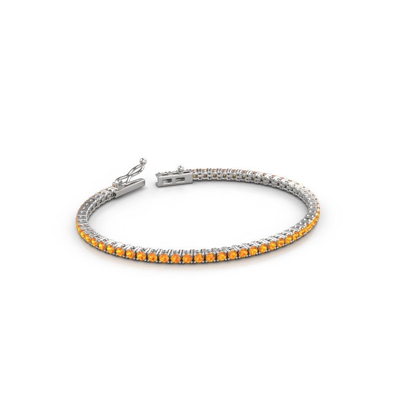 Tennisarmband Shirley 2.4 585 Weißgold 2.4 mm