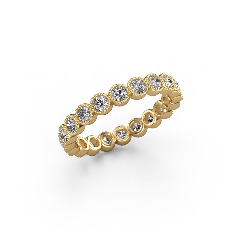 Ring Mariam 0.05 585 gold lab-grown diamond 1.10 crt