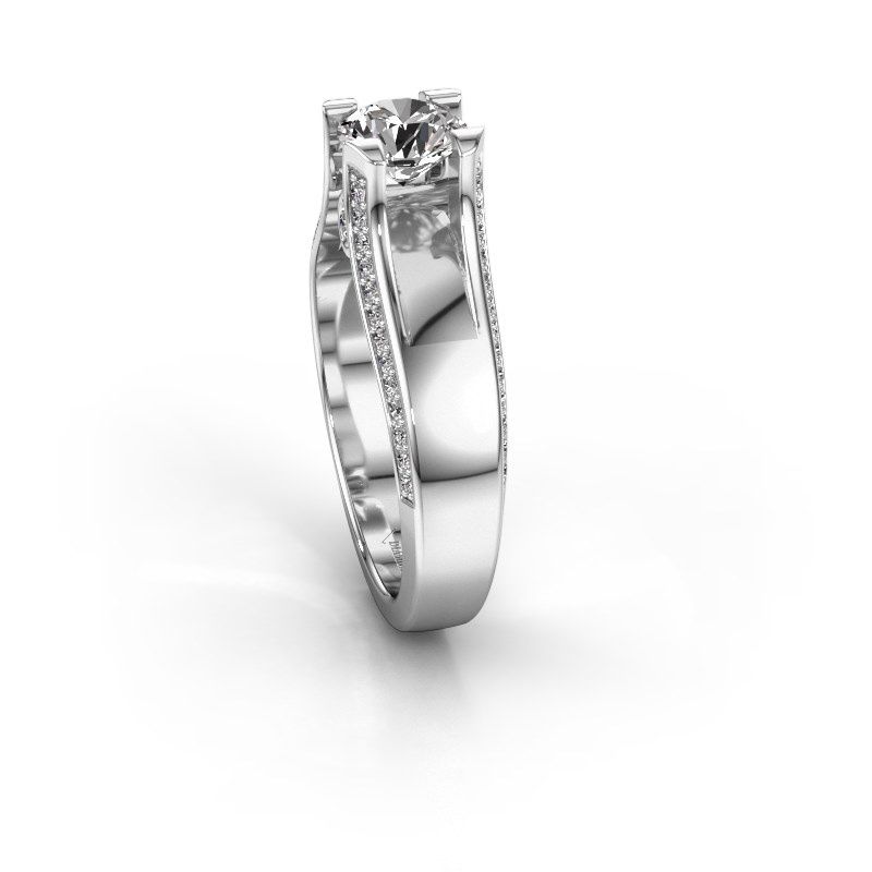 Afbeelding van Verlovingsring Jeanne 1<br/>585 witgoud<br/>Diamant 1.385 crt