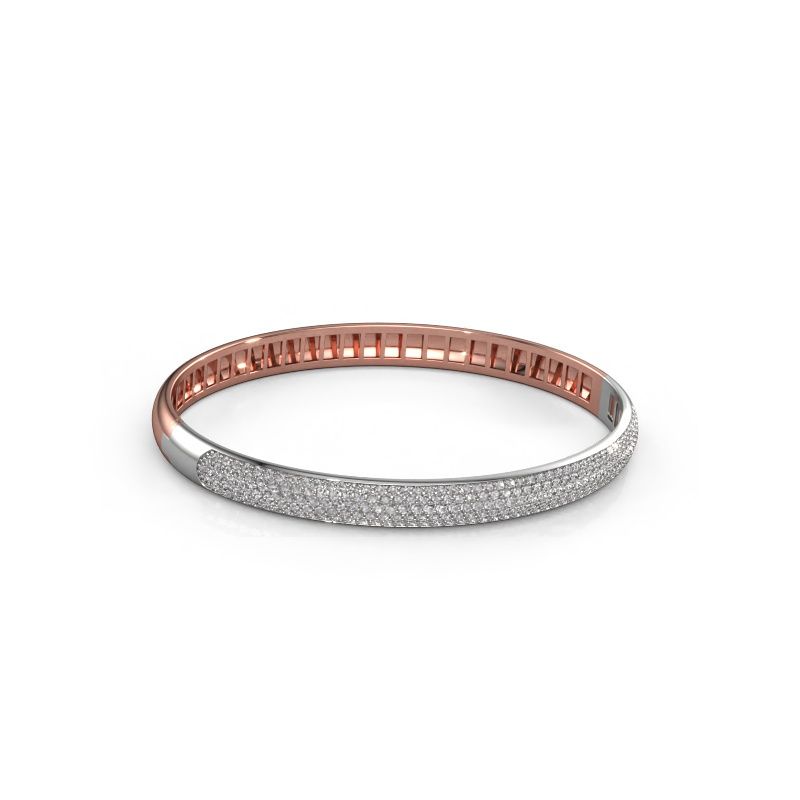 Bracelet Emely 6mm 585 rose gold diamond 2.013 crt
