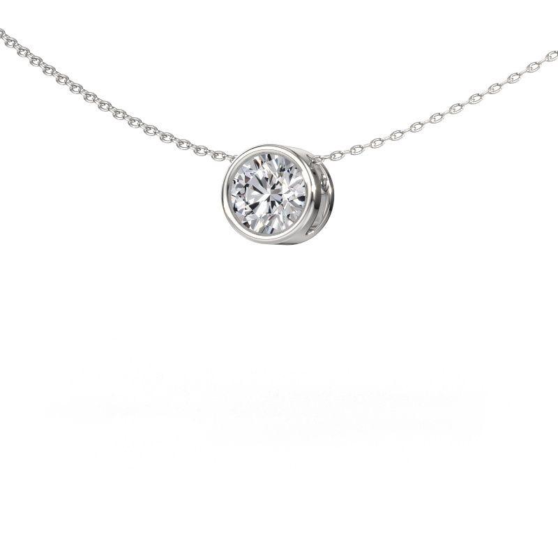Hanger Lavon RND 585 witgoud lab-grown diamant 1.00 crt