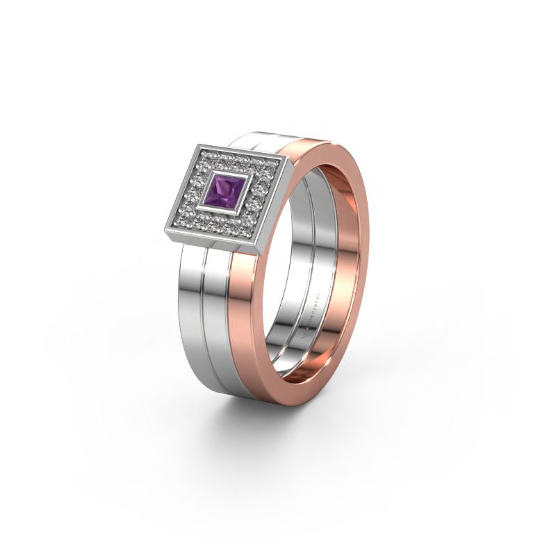 Alliance WH2104L 585 or blanc améthyste ±6x2.8 mm